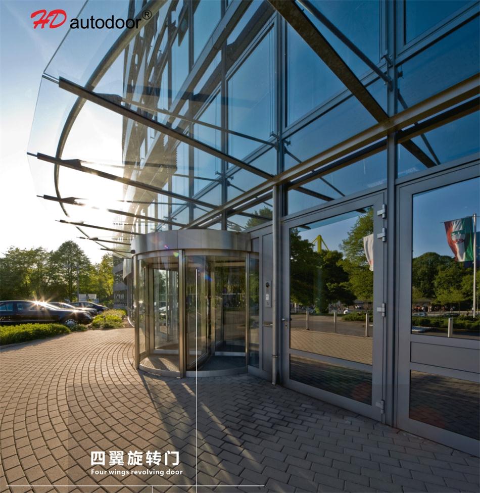 兩翼、三翼、四翼旋轉(zhuǎn)門：青島恒達自動門(圖5)